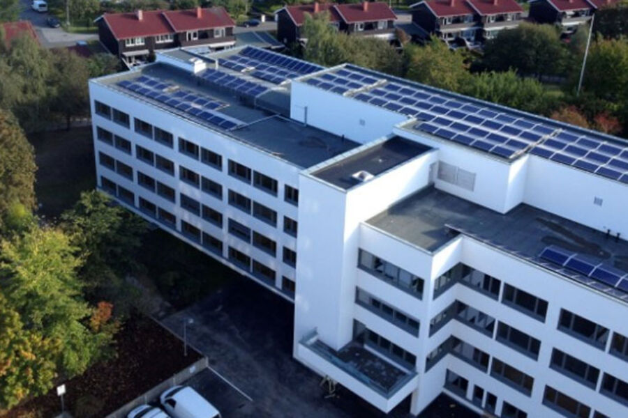 Energibehovet ved Økern sykehjem er redusert med 68 prosent etter rehabiliteringen.