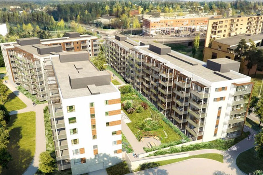 Tidligere utbygginger ved Thurmannskogen på Lørenskog