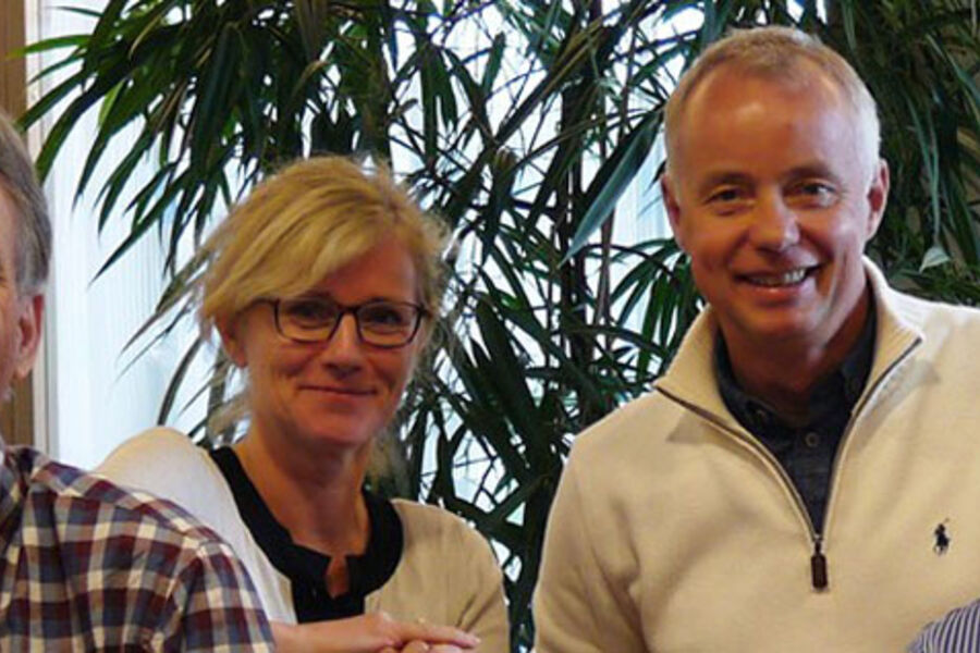 Fra v. Kai Gustavsen, NAAF, Aud Børset, Stig Rath, VKE og Hogne Skogesal, NAAF