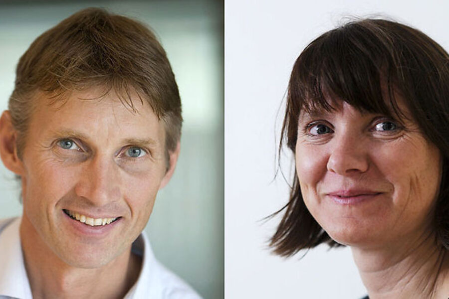 Lars Myhre og Trine Dyrstad Pettersen. Lars Myhre og Trine Dyrstad Pettersen, begge teknisk sjef hos henholdsvis Boligprodusentenes Forening og Byggevareindustriens Forening, har begge doktorgrad innen energibruk i boliger, og har jobbet med tematikken en årrekke.