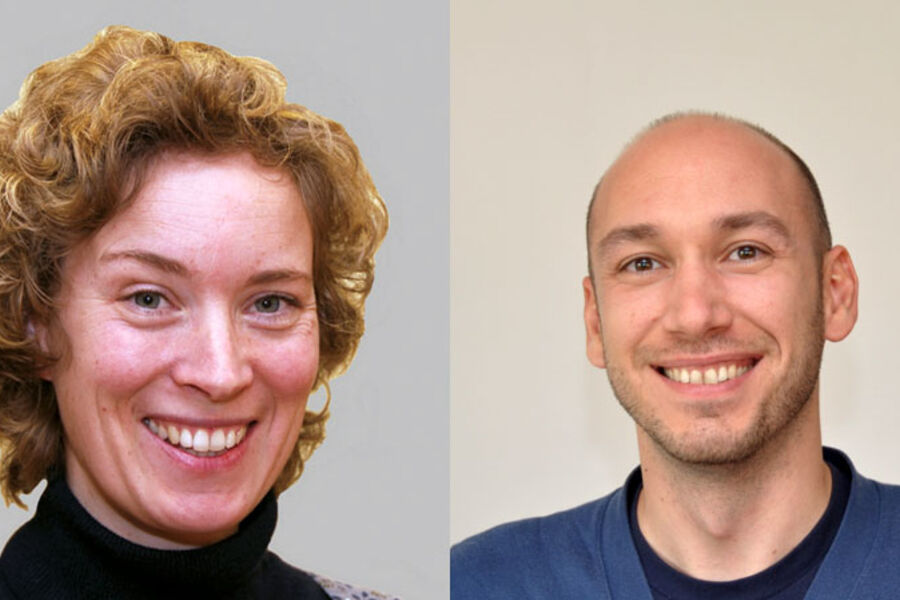 Kristine Nore, Seniorforsker, PhD, og Dimitrios Kraniotis, Forsker, PhD