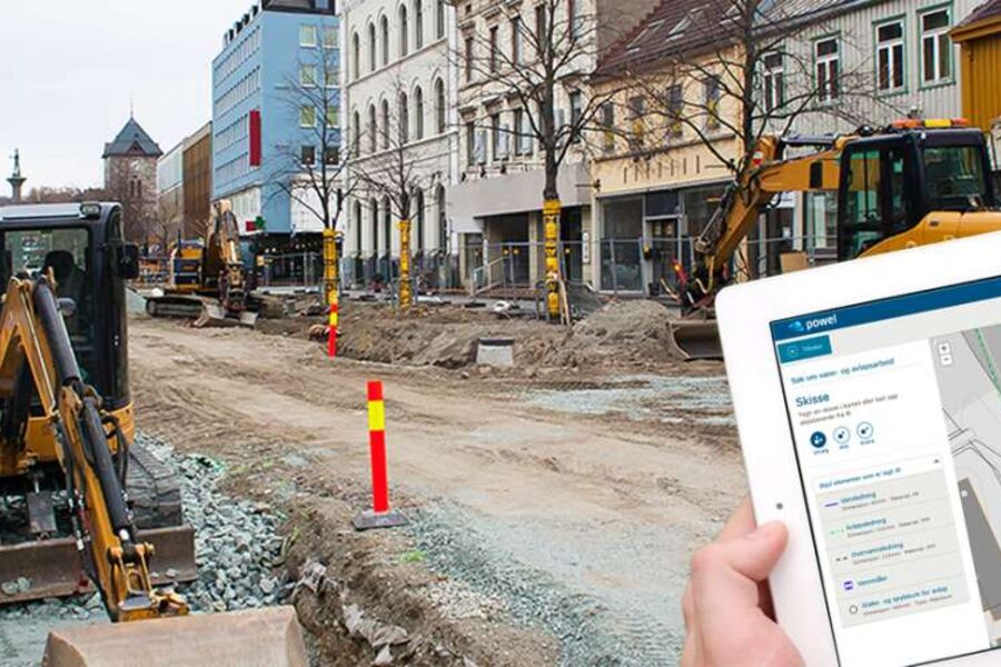 I Rørleggermelding kan rørlegger søke om å tilknytte seg til nettet for huseier. Bygningsinformasjon blir hentet fra matrikkelen, og rørlegger legger enkelt inn informasjon om hva slags type arbeid som skal utføres.