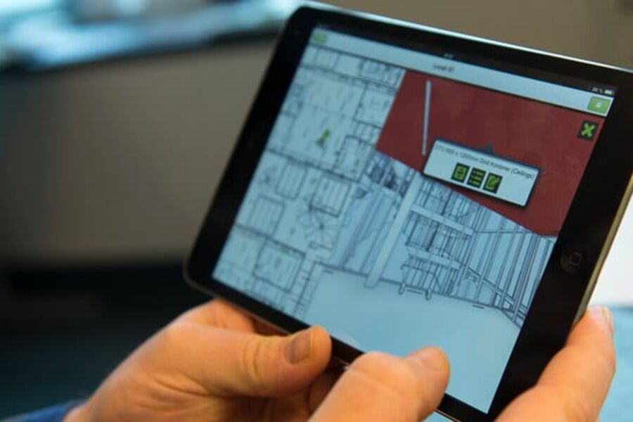 BIM-programmer som gjør det enkelt å vise både plantegninger og 3D-modell på nettbrett kan bidra til å bringe BIM ut på gulvet.