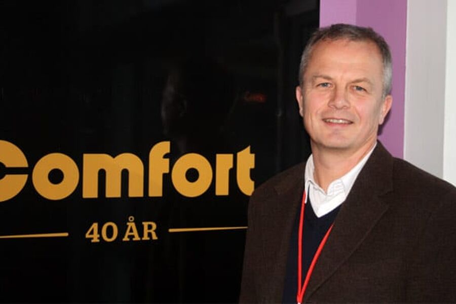 Helge Lars Berger er svært fornøyd med Comfort-kjedens posisjon i VVS-bransjen. 