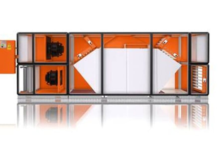 Adconair-aggregatene med motstrømsveksler, kan med den nye avtrekksforkjølingen, senke friskluftstemperaturen med mer enn 16K