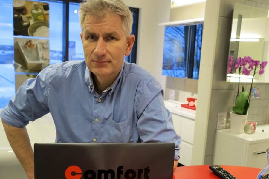 Odd Erling Lange, daglig leder i YC Rør AS.