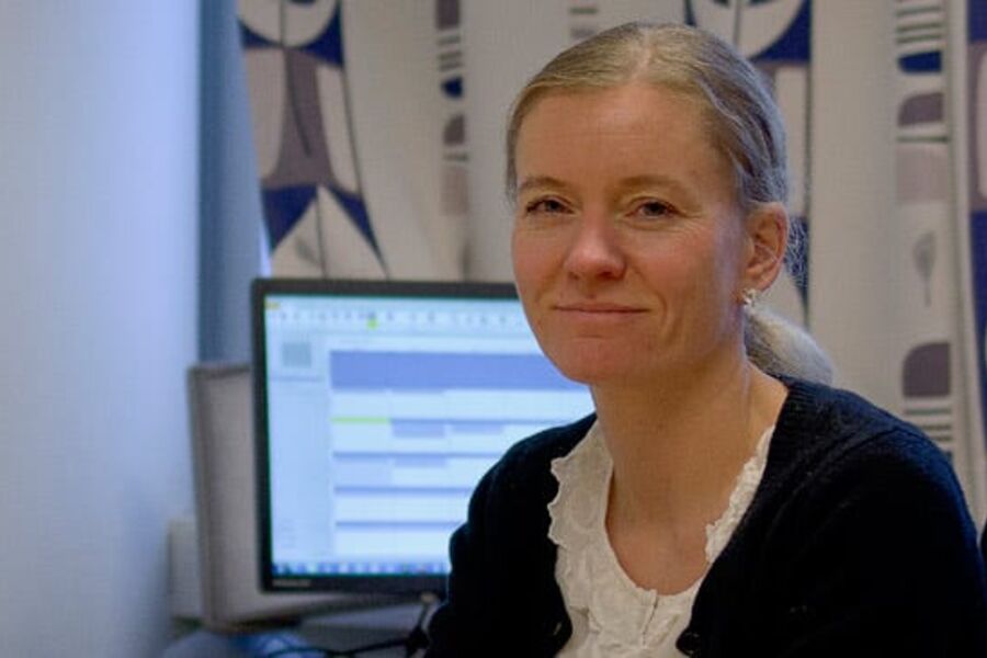 Siri Forsberg fra Hønefoss er ansatt som ny økonomidirektør i Imtech Norway AS. Foto: Steinar Jenskaug