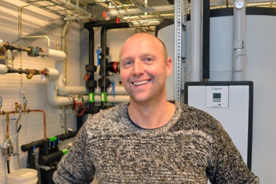 - Når vi skal tilby avanserte energisystemer bør vi vite hva kunden kan forvente å få igjen, sier Paal joneid hos BD i Sarpsborg