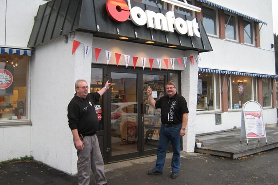 Comfort Fagernes ruster opp butikkonseptet.