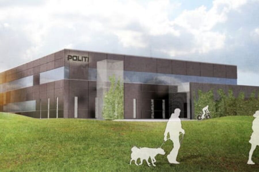 Dette forslaget kommer fra Hent AS. Illustrasjon PKA Arkitekter