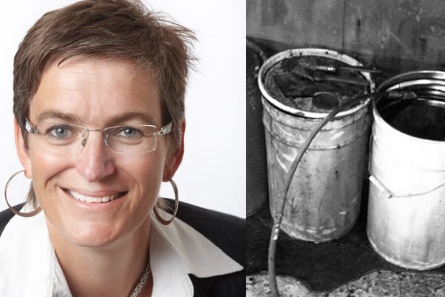 - Det nødvendig med en ny kontroll av mottaksanleggene, sier Ellen Hambro, direktør for Miljødirektoratet. Foto: Miljødirektoratet/Montasje: VVSforum.