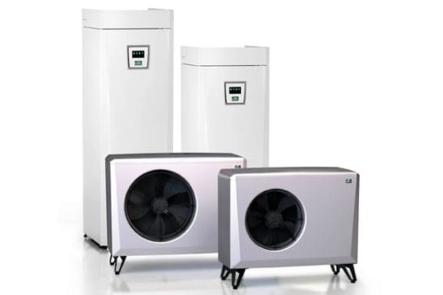 Her ser vi både EcoHeat 400 og EcoAir 400. 