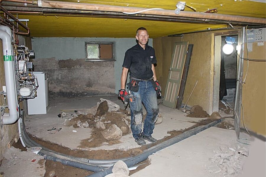 De fleste konkurser i Sverige er i byggebransjen.