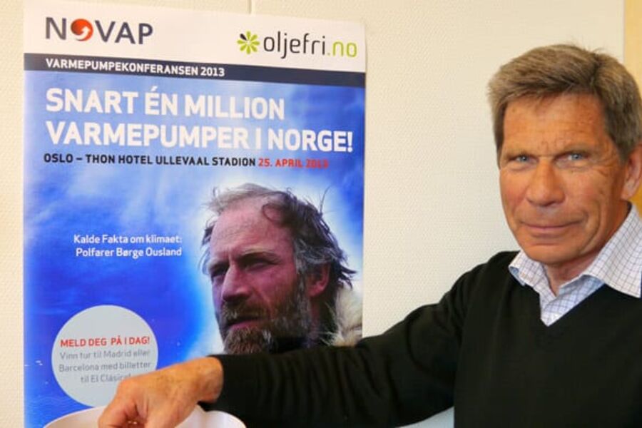 Ole Larmerud i NRL er foredragsholder på møtet i regi av NVF om utviklingen i Varmemarkedet fremover.