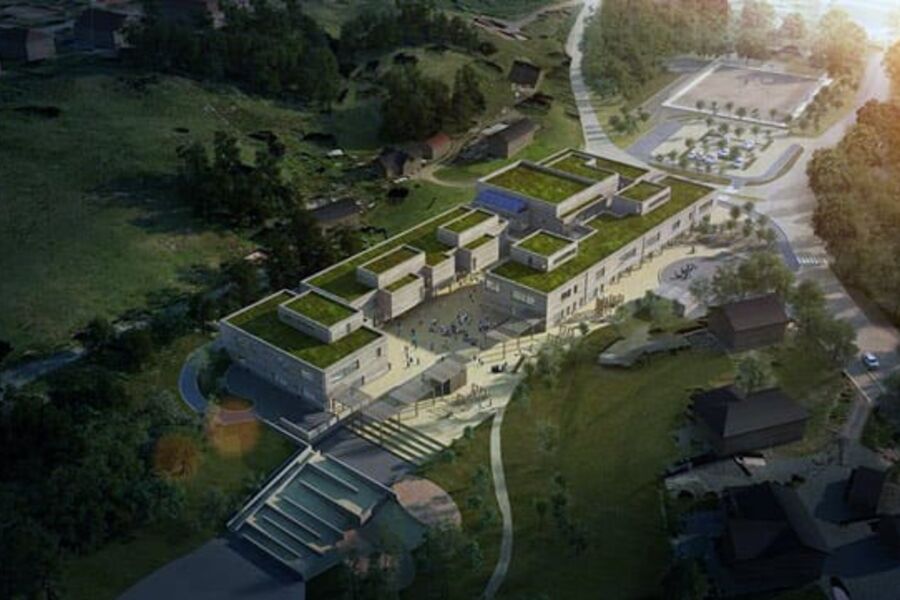 Illustrajon. Arkitekt: Ola Roald AS