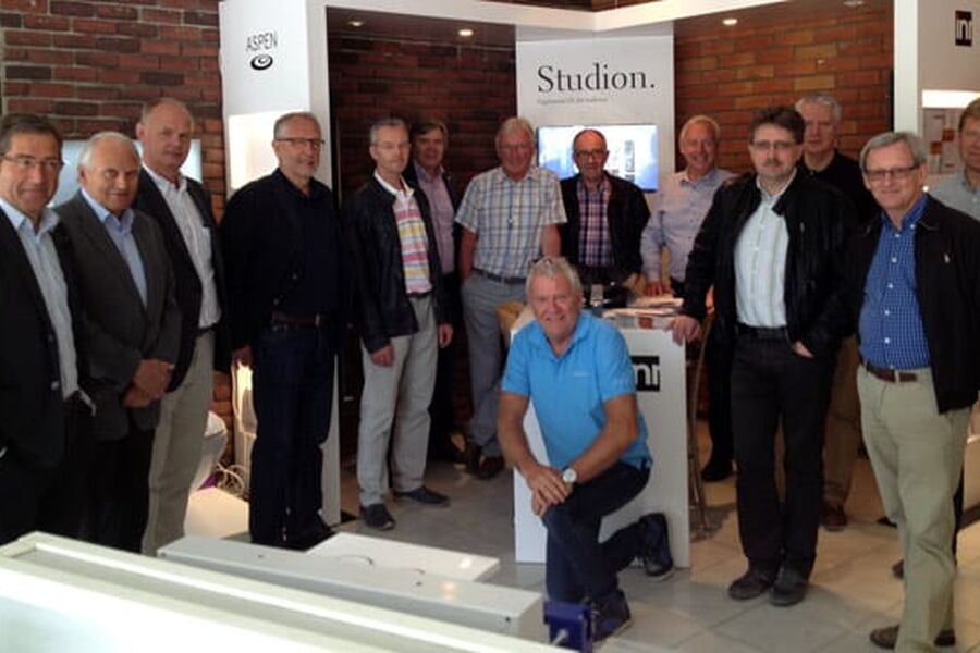 God oppslutning da NRA besøkte Tempe VVS i Trondheim.