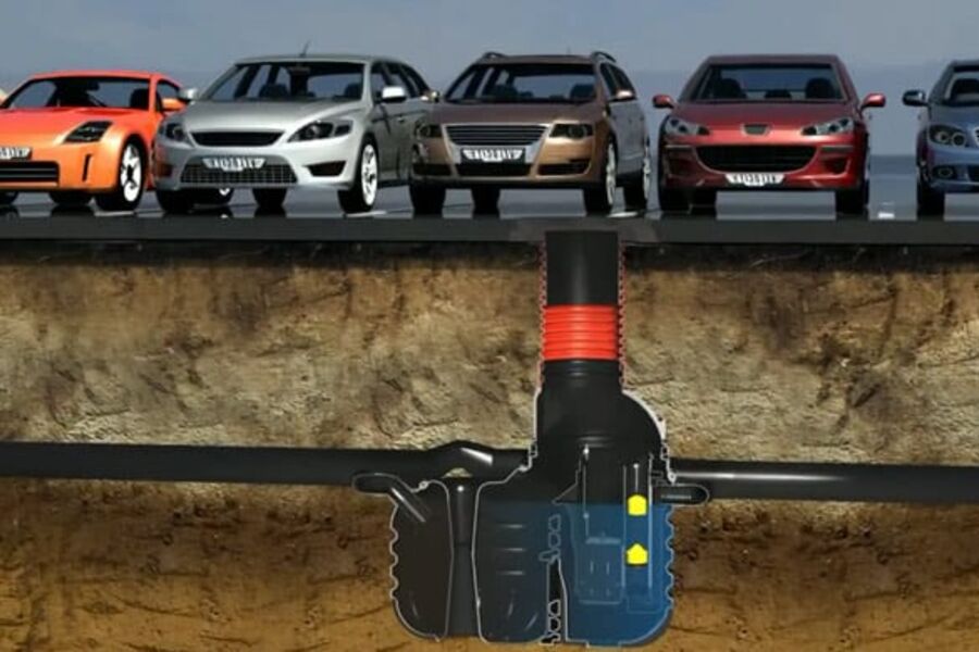 Den nye Certaro oljeutskilleren fra Norsk Wavin. 