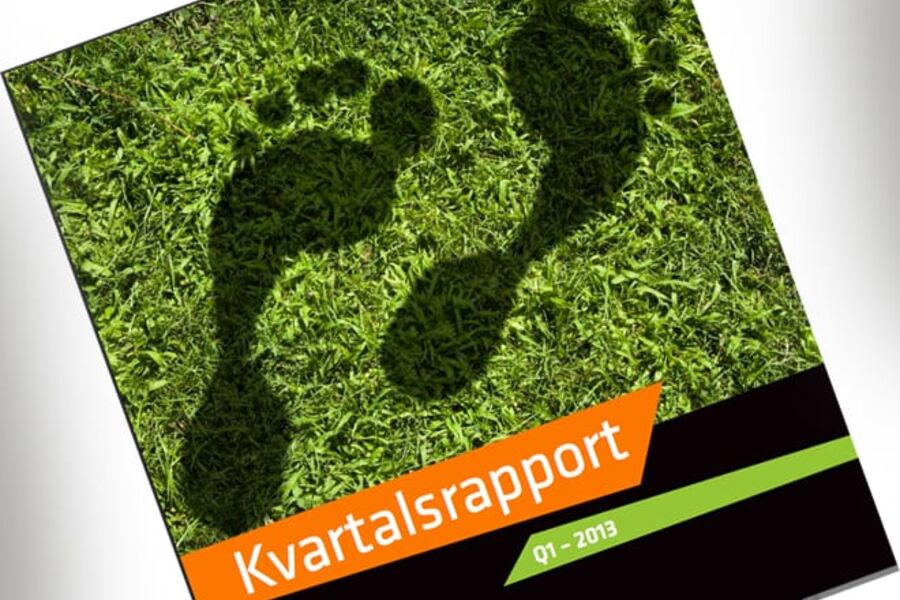 Energi Norges ny kvartalsrapport 2013 på 20 sider.
