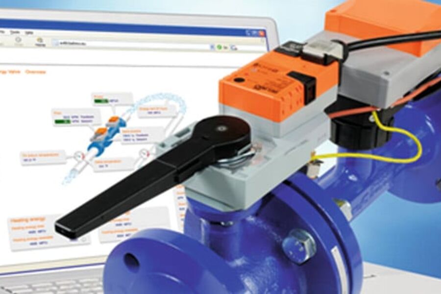 Belimo`s energiventil kan måle, regulere, balansere og stenge. Dette er den første ventilen som forteller hvor energien tar veien!