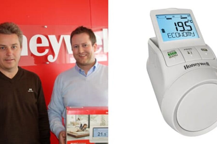 Key Account Manager. Tom Erik Bakkene og Morten L. Helgerud i Honeywell kan melde om stor interesse for Honeywells produkter under ISH.