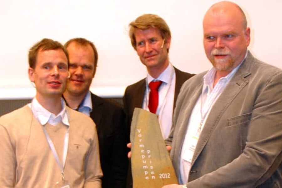 Varmepumpeprisutdelingen 2012. 