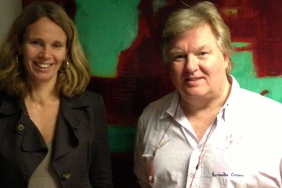 Divisjonsdirektør i Sweco Norge, Frøydis Espedal og daglig leder i Mek-Consult, Tor Myhre.