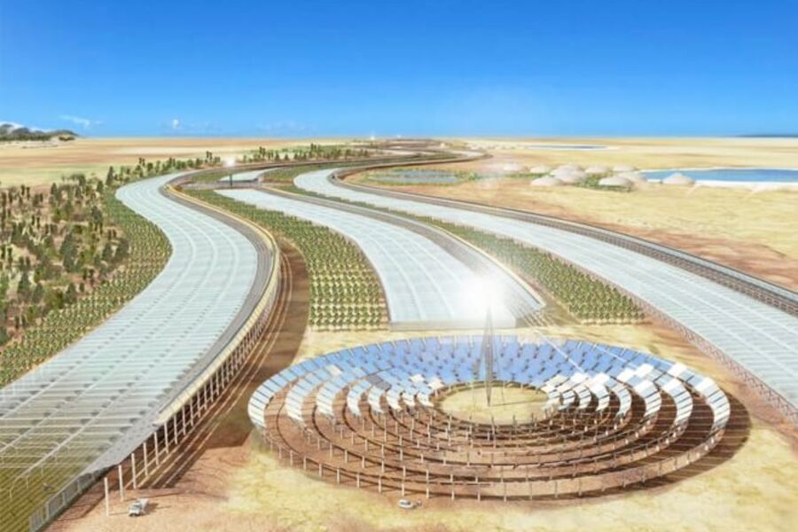 Sahara Forest Project i Qatar.