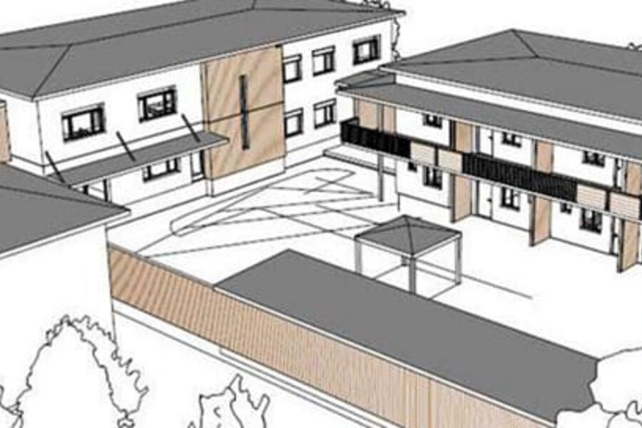 Prosjektet har fått navnet Fusdalbråten, og blir et botilbud for rusavhengige i Asker kommune