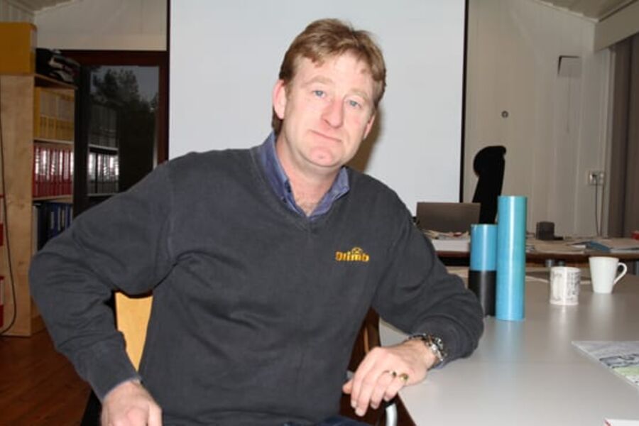 En entusiastisk og kompetent administrerende direktør hos Olimb, Carl Christian Sibbern er på investorjakt