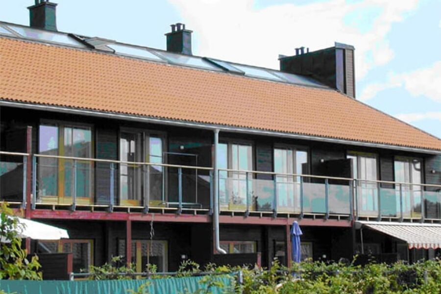 Passivhus i Lindås ved Göteborg i Sverige, omtalt som Hus utan värmesystem. Arkitekt: Hans Eek. 