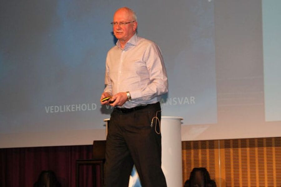 Christen Ræstad er blant mange kompetente foredragsholdere under Vanndammen 2012, som starter i dag og avsluttes i morgen.