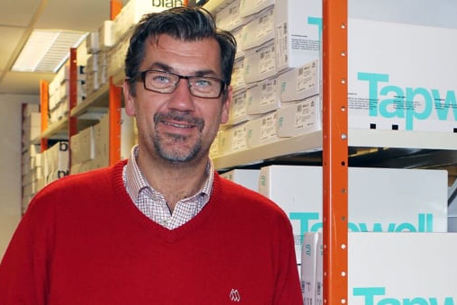 Leif-Erik Haaland ble ansatt i Tapwell 1. oktober.