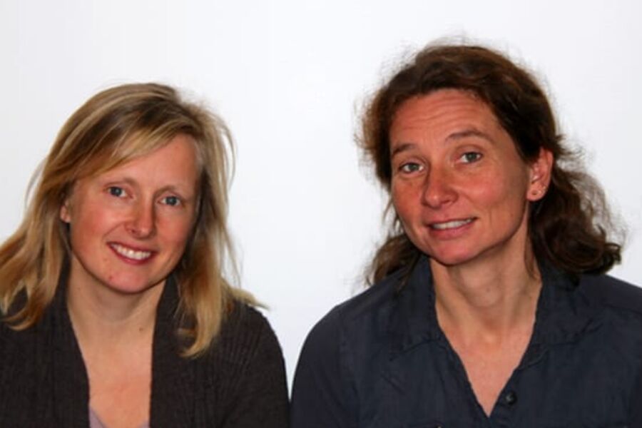 Fra venstre, Solveig Irgens og Christine Molland Karlsen 