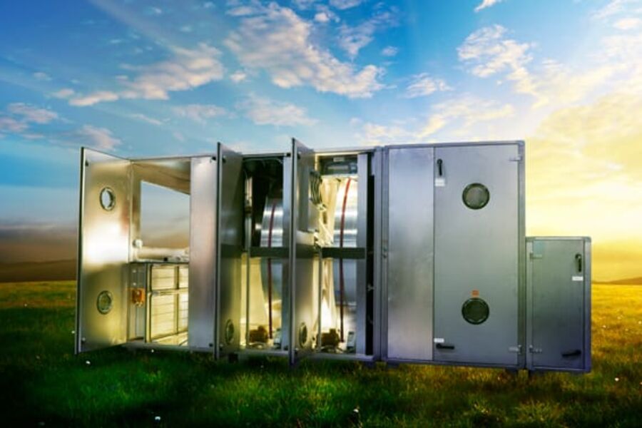 Covent kommer nå med et nytt ventilasjonsaggregat som har en energigjennvinning på hele 92 prosent. Aggregatet har også integrert kjøling som nedkjøler uteluften uten tilførsel av energi.