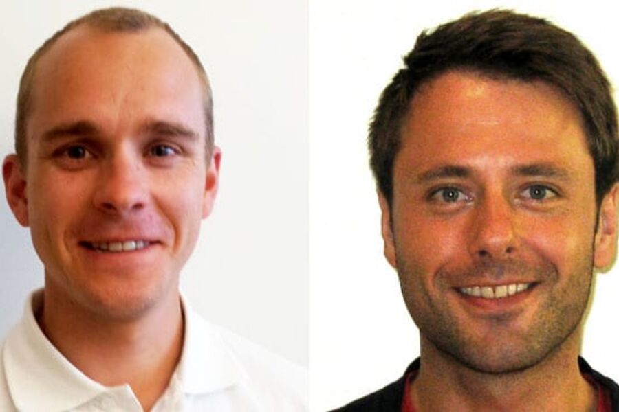 Magnus Storsveen til venstre og Jørn Turmo til høyre