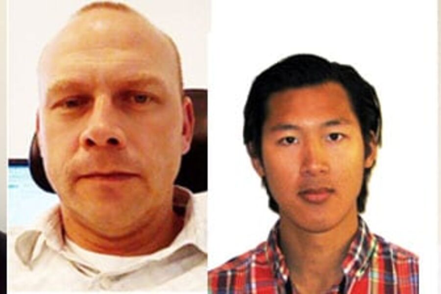 Fra venstre ser vi: Alf Einar Grimsø,Rune Haugli,Hieu Nguyen og André Møller-Hansen