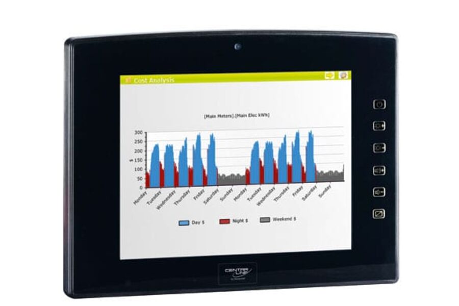 Panelet er utstyrt med en vifteløs PC plattform med Atom-prosessor 