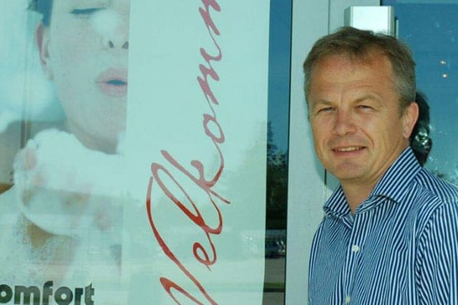 Styreleder Helge Lars Berger i Comfort er på jakt etter en ny leder til rørleggerkjeden.