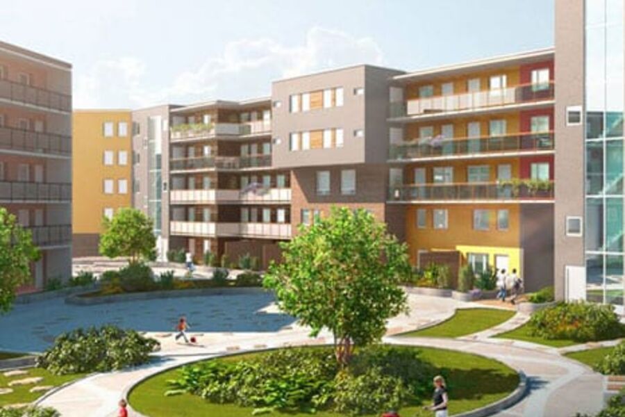 Tredje byggetrinn har en forventet ferdigstillelse i oktober 2013.