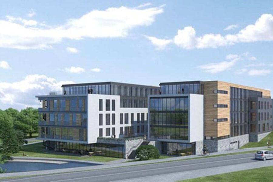 Prosjektet vil ha oppstart i august 2012 og ferdigstillelse i juli 2014. Illustrasjon:LINK arkitektur AS