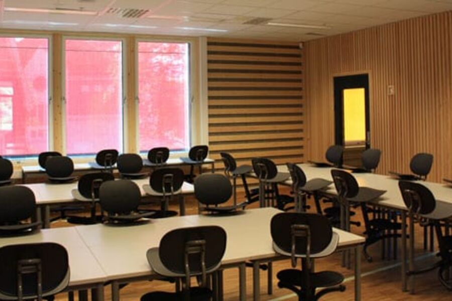 Klasserommene i Østensjø skole skal ha høy luftutskiftning, selv om kravene etter passivhusstandard er fulgt til punkt og prikke. 