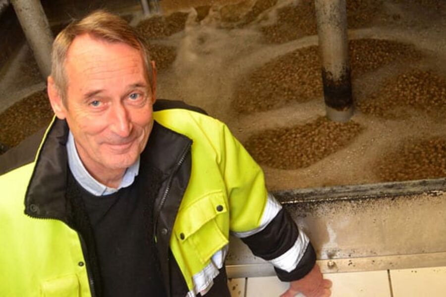 - Vi tar et større ansvar enn det vi er pålagt, forteller Ottar Vinsrygg, som har ledet arbeidet med å bygge renseanlegget. 