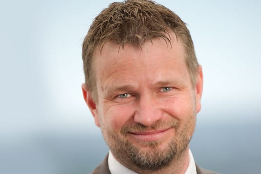 Divisjonsdirektør Dag Otterstad, Building Technologies hos Siemens.