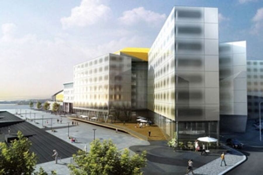 Det nye Hotel Clarion i trondheim.