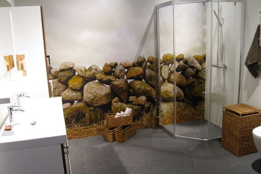 Bryne Rør med daglig leder Roald Andersen i spissen har været kreative i sin innredning av butikken. Man har hentet ideer fra ute miljøet.