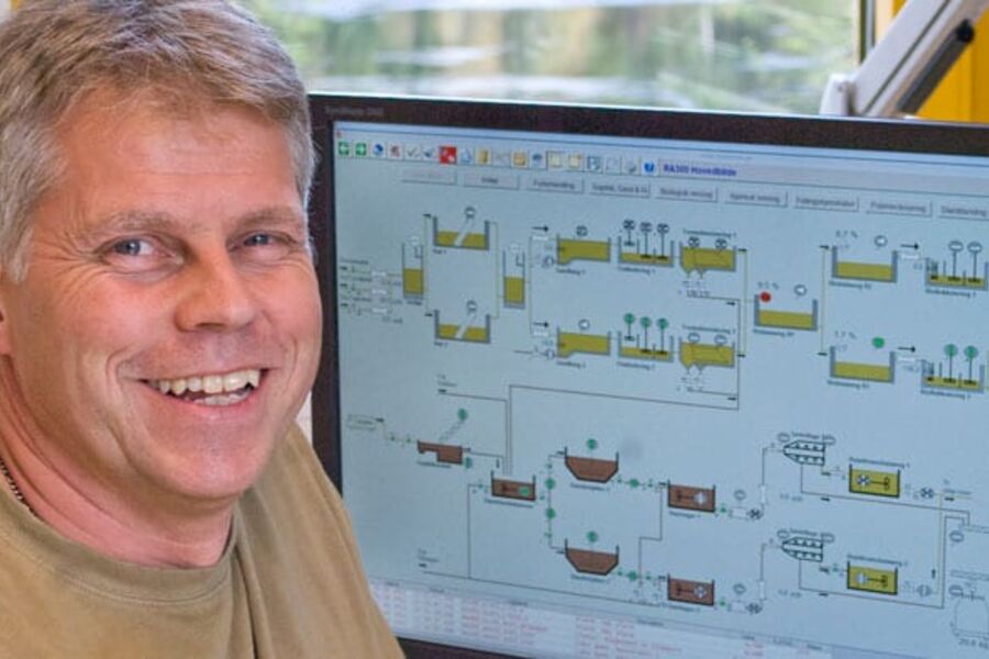 Anlegget er enkelt å drifte og styringsverktøyet er oversiktlig, forteller driftsleder Terje Smestad, som har utstikt til Trysilelva fra anlegget.
 
