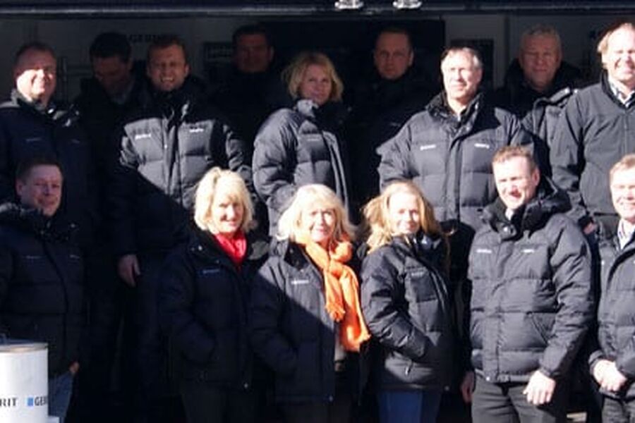 Alle ansatte i Geberit er nok en gang klare for en skikkelig tur landet rundt