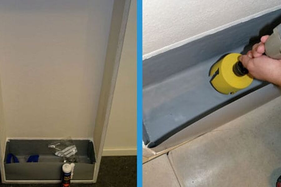 Bac Safety ITM toalettmodul for våtrom eller toalettrom med sluk er utviklet for en tryggere, raskere og enklere installasjon av vegghengte toalettcisterner.