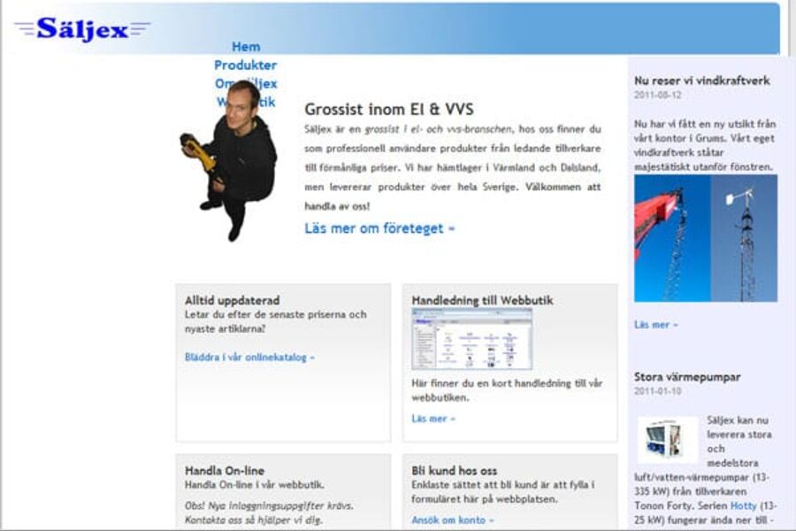 Grossisten Saljex skal etablere seg med omlastningslager, men utelukker ikke videre ekspansjon om alt utvikler eg positivt.