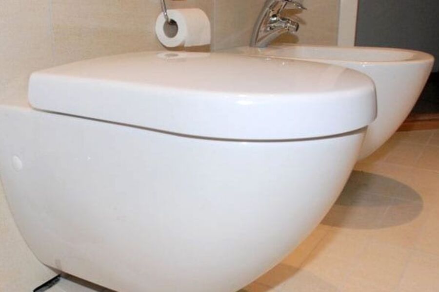 Vegghengte toaletter selges det mye av i Norge etter hvert, men salget av toaletter med fønfunksjon går noe tregere. Etter hvert vil vil også få intelligente toaletter som avslører om du er syk! (ILlusrasjonsfoto)